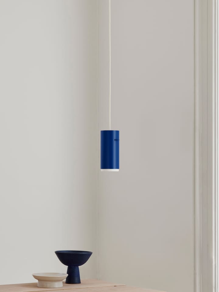 Moebe Tube pendel small Ø8 cm, Deep blue MOEBE