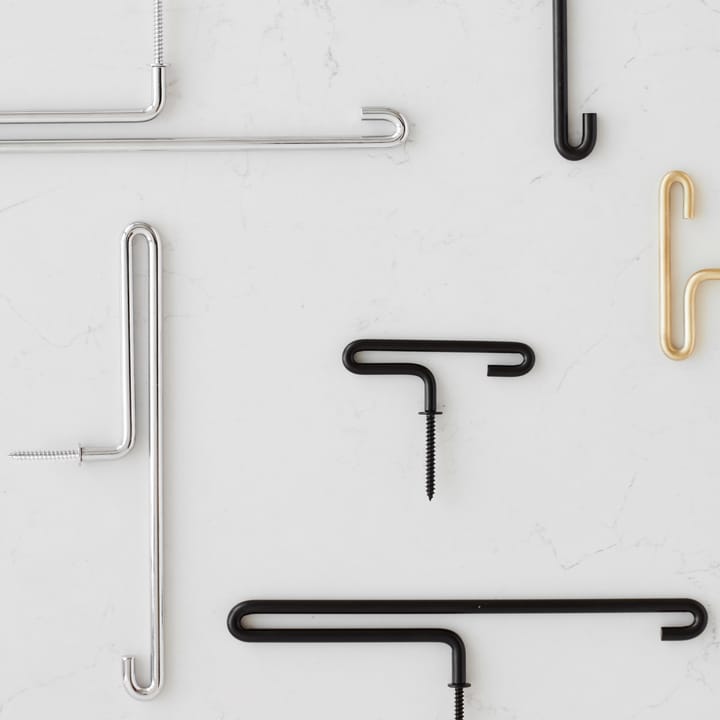 Moebe Wall hook large, Sort MOEBE
