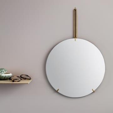 Moebe Wall mirror Ø 30 cm - Messing - MOEBE