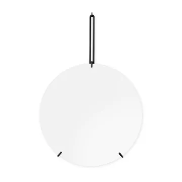 Moebe Wall mirror Ø 30 cm - Sort - MOEBE
