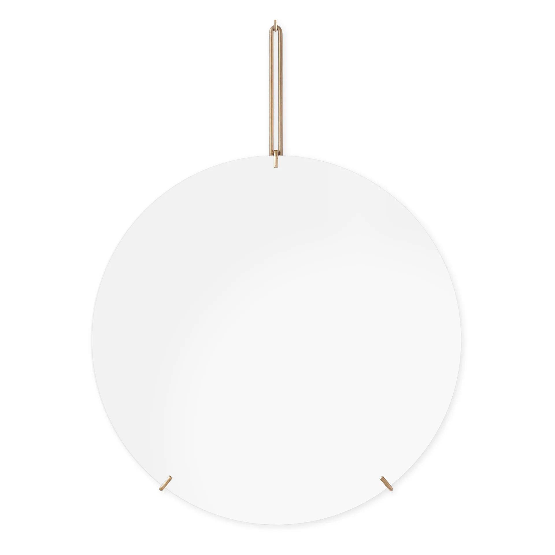 Moebe Wall mirror Ø 50 cm, messing MOEBE