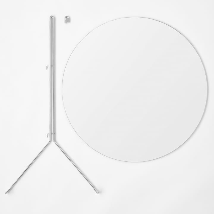 Moebe wall mirror Ø70 cm, Krom MOEBE