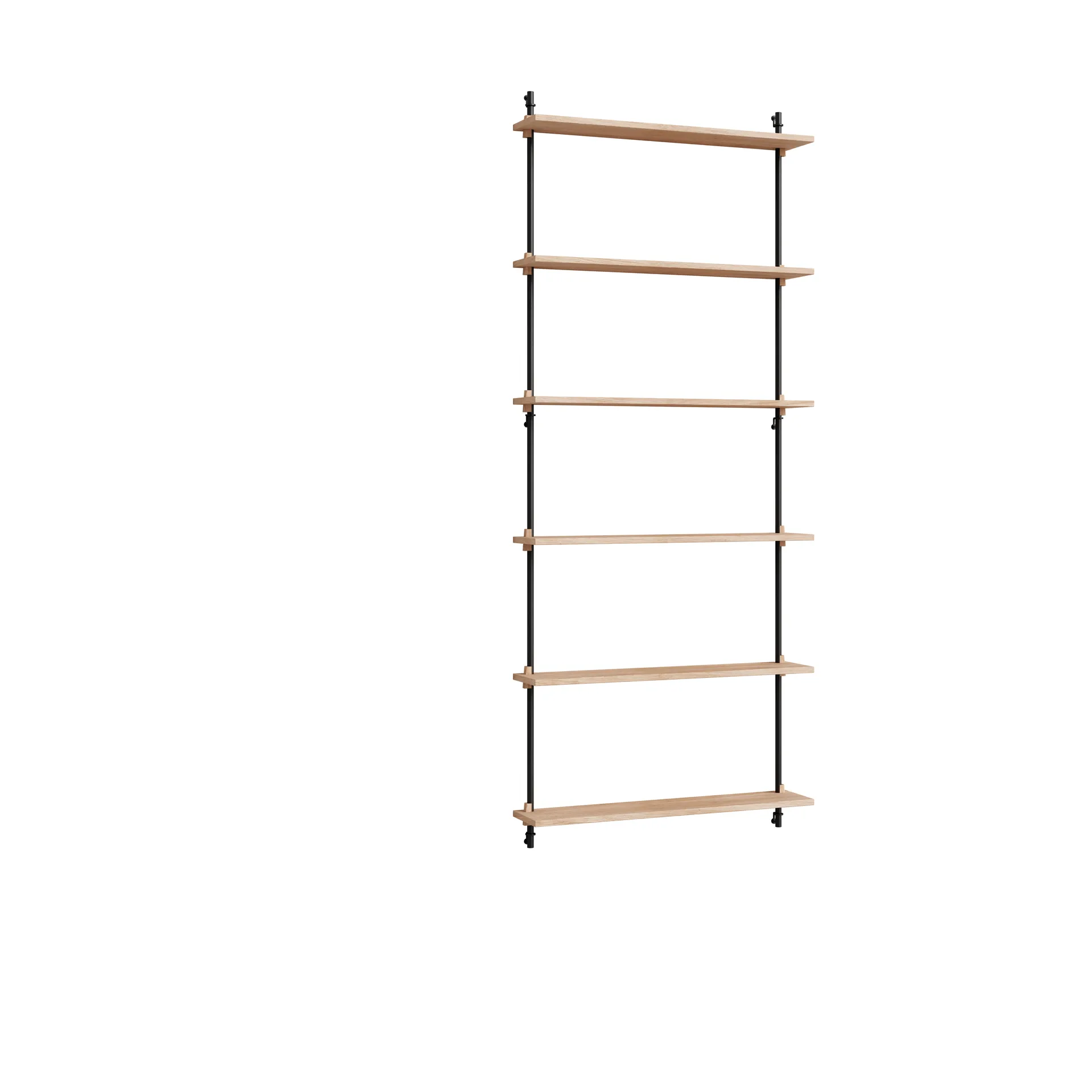 Moebe wall shelving ws.200.1, Eg/Sort MOEBE