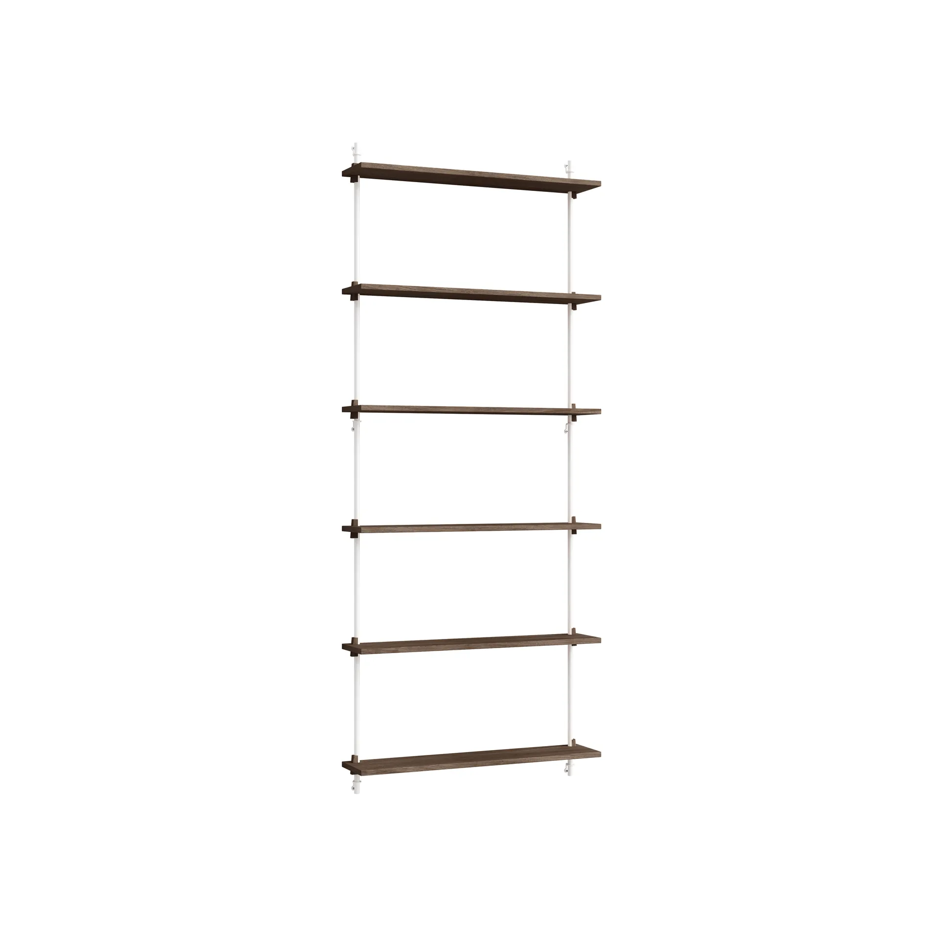 Moebe wall shelving ws.200.1, Røget eg/Hvid MOEBE