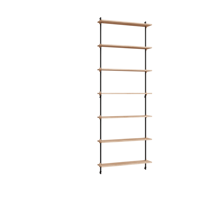 Moebe wall shelving ws.230.1 - Eg/Sort - MOEBE