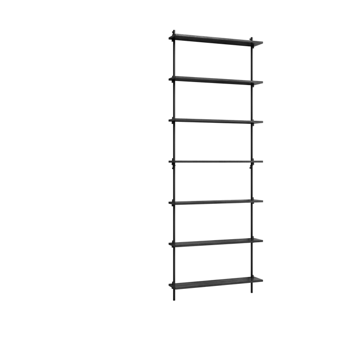 Moebe wall shelving ws.230.1 - Sort - MOEBE