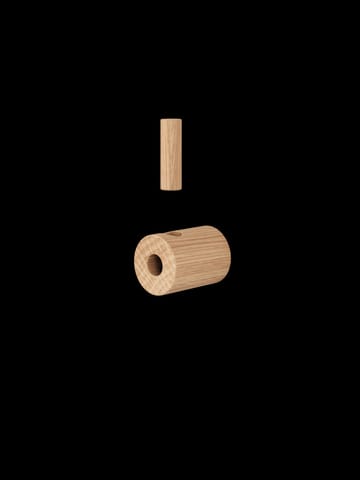 Moebe wooden wall hook krog - Eg - MOEBE