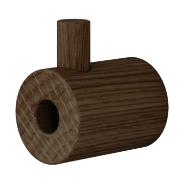 Moebe wooden wall hook krog - Røget eg - MOEBE