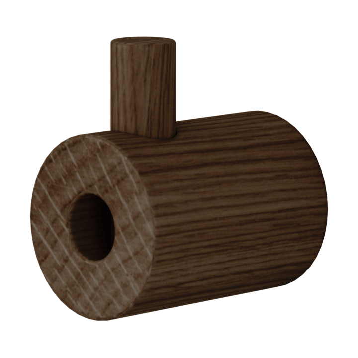 Moebe wooden wall hook krog - Røget eg - MOEBE