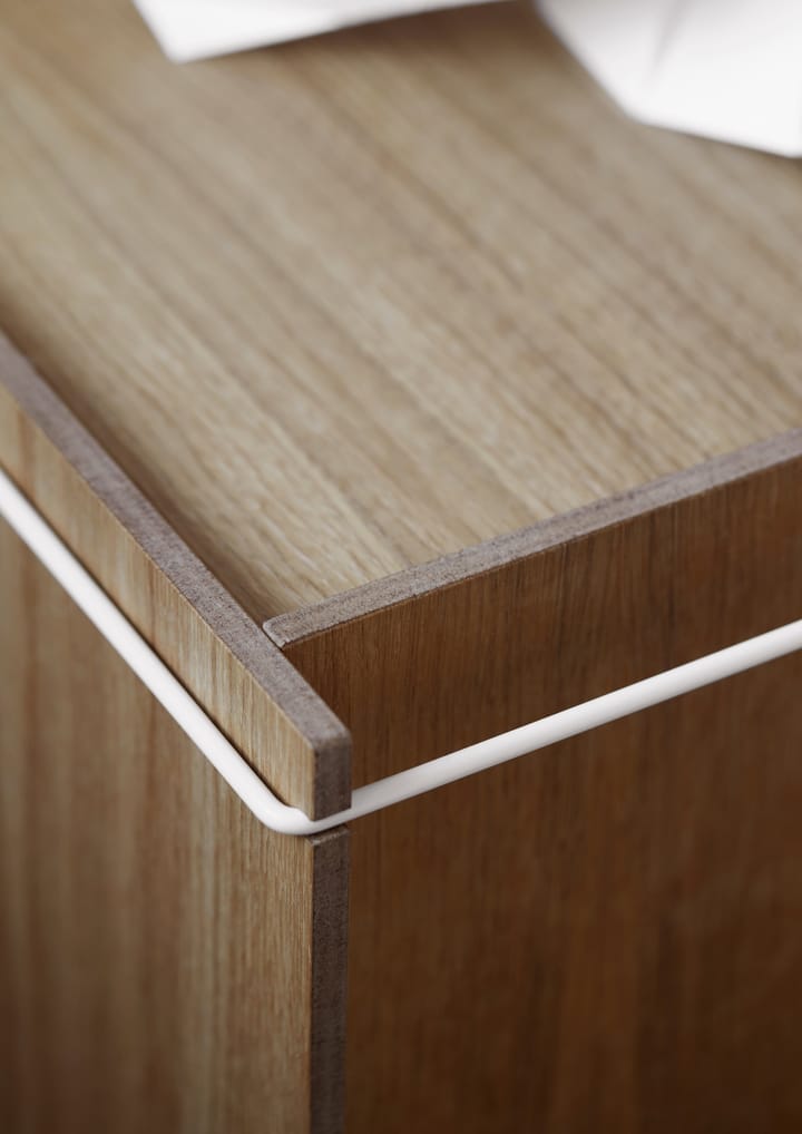 Opbevaringskasse eg 33x60 cm, Wood/White MOEBE