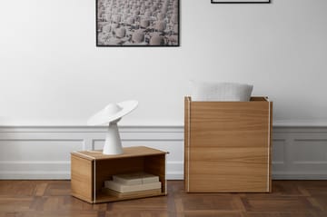Opbevaringskasse eg 33x60 cm - Wood/White - MOEBE