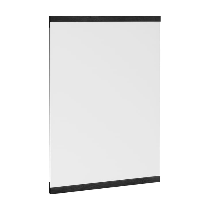 Rektangulær vægspejl 30x40 cm, Black MOEBE