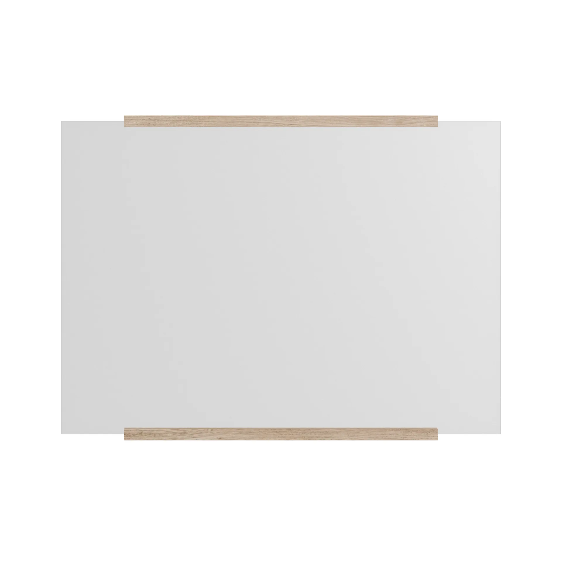 Rektangulær vægspejl 50x70 cm, Oak MOEBE