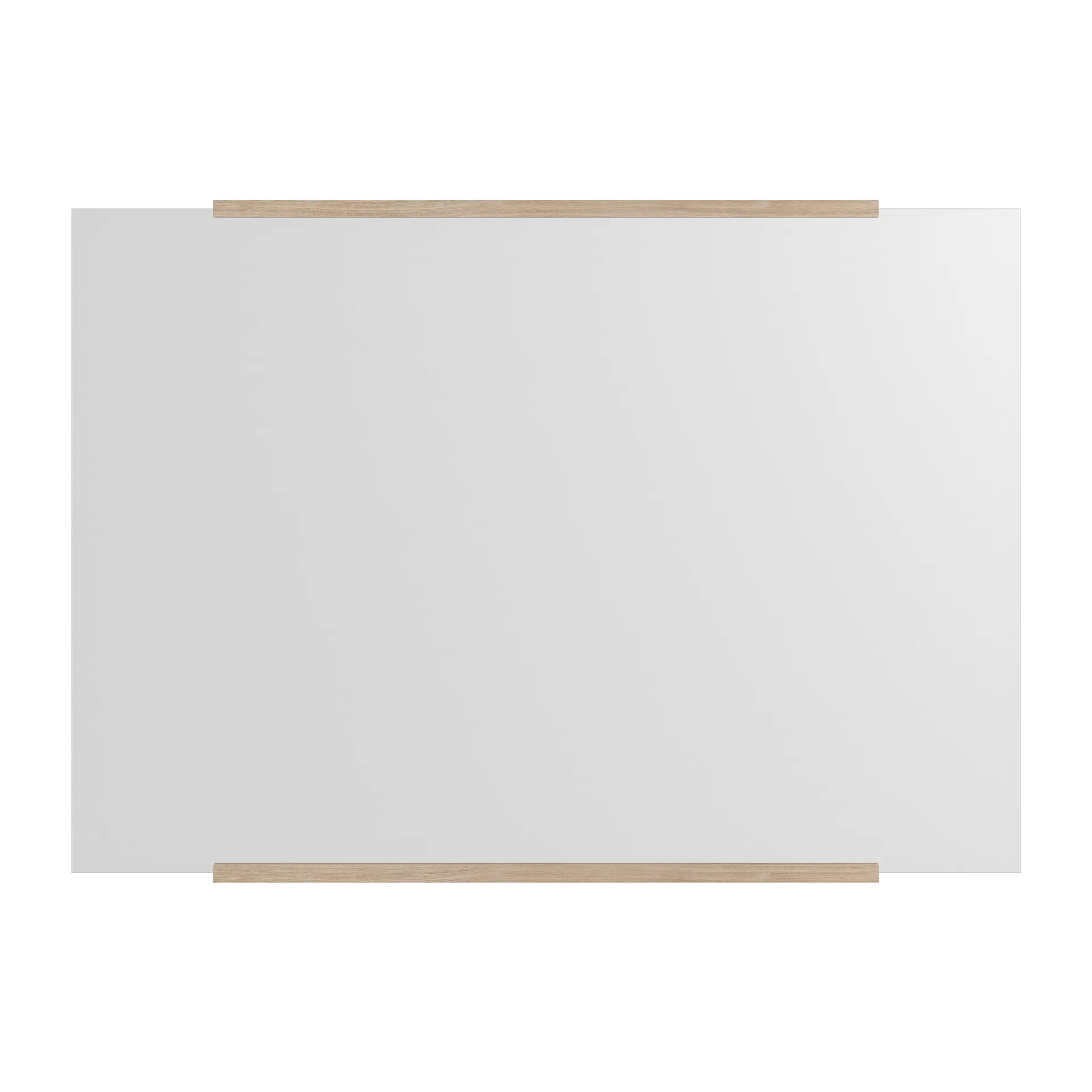 Rektangulær vægspejl 70x100 cm, Oak MOEBE