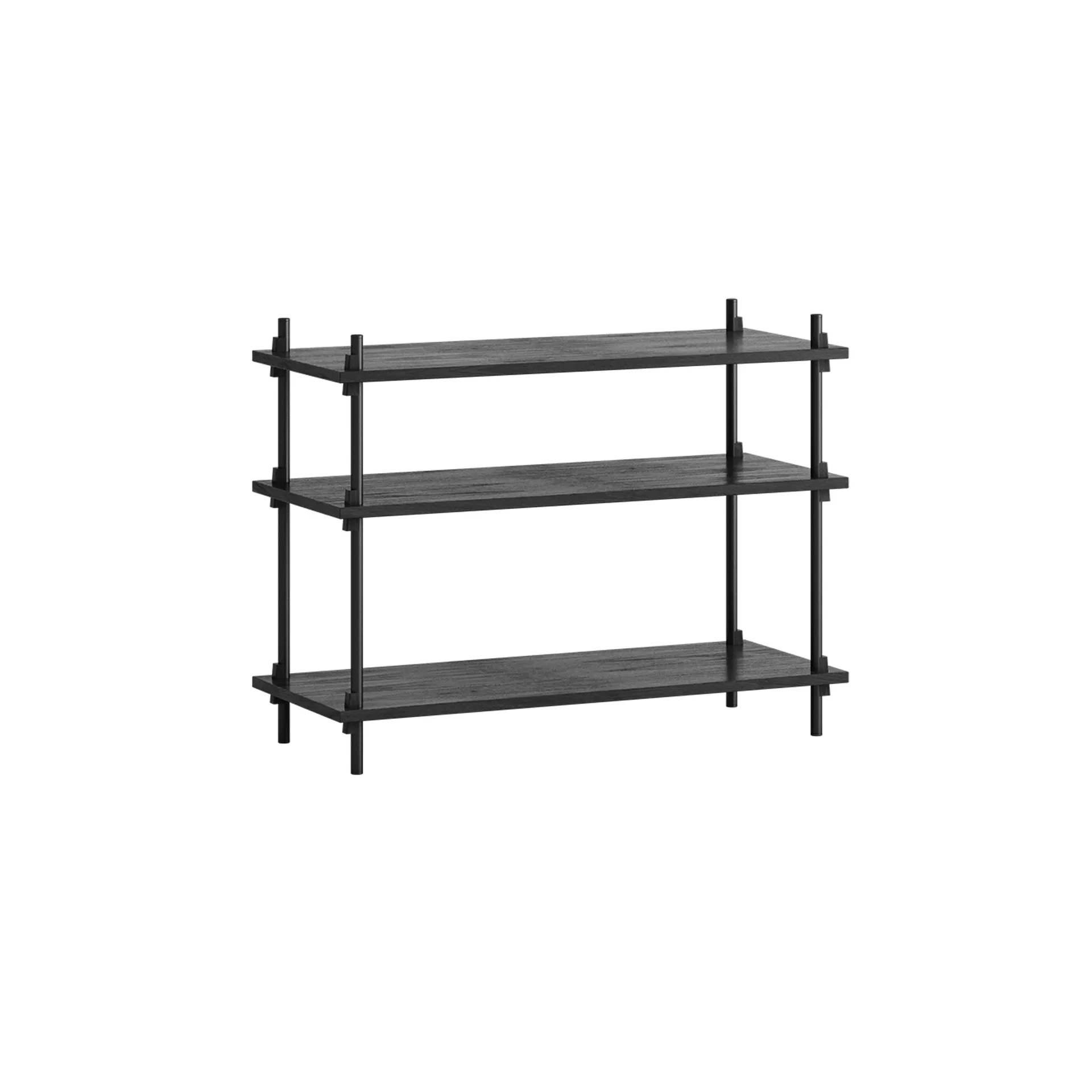 Shelving System classic hylde, Black, 86x65x35 cm, S.65.1.A MOEBE