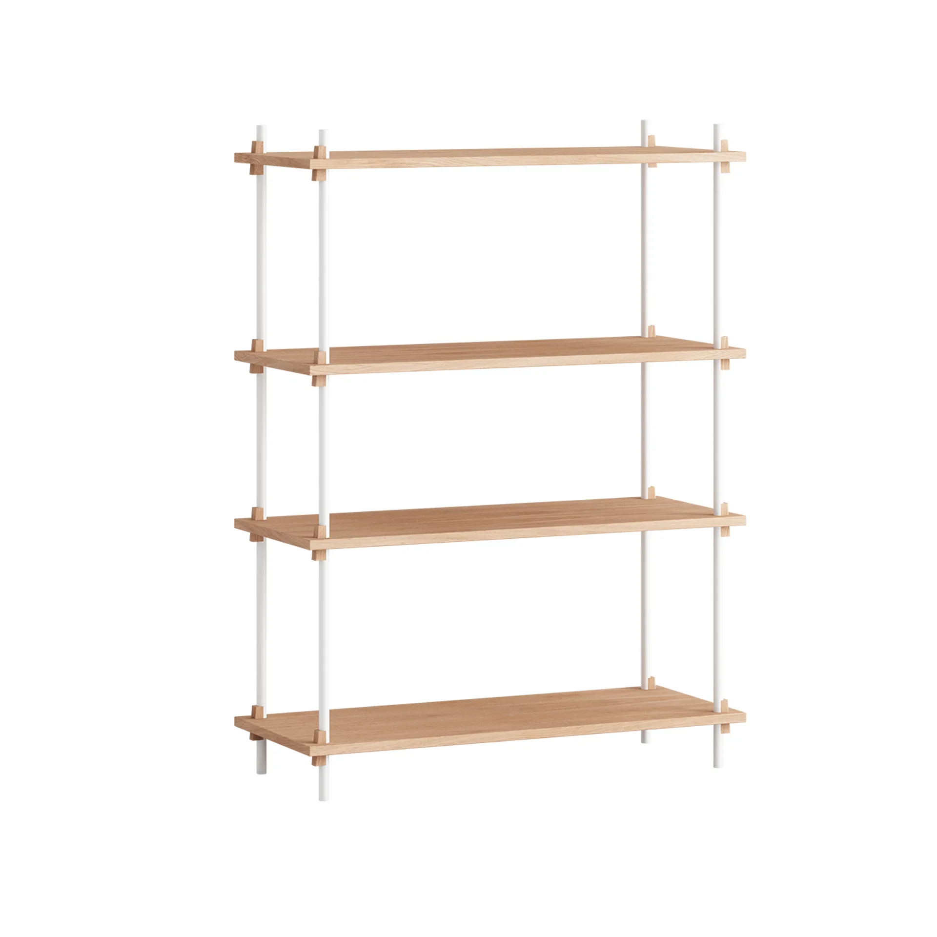 Shelving System classic hylde, Eg-white, 86x115x35 cm, S.115.1.A MOEBE
