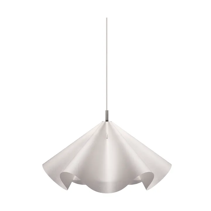 Sinuate pendel - White-rustfrit stål, medium Ø60x30 cm - MOEBE