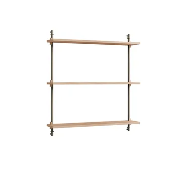 Wall Shelving væghylde - Eg-warm grey, 92x85x17,5 cm, WS.85.1 - MOEBE