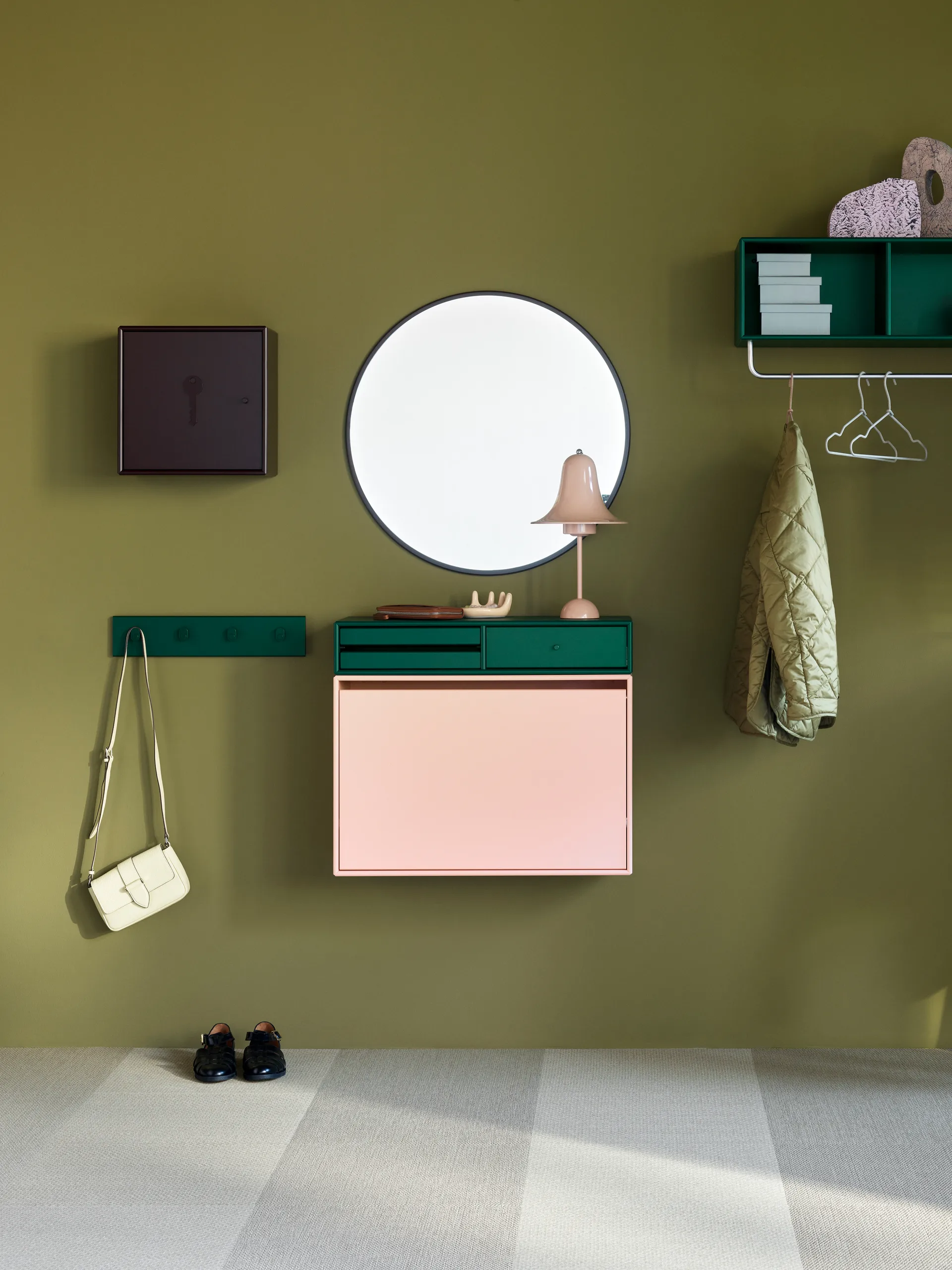 Around spejl Ø69,6 cm, Balsamic Montana