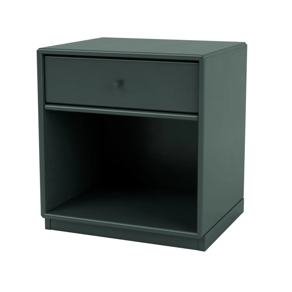 Dream sengebord, black jade 163, sokkel 3 cm Montana