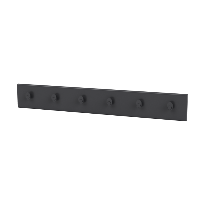 Montana knagerække 6 kroge - anthracite - Montana