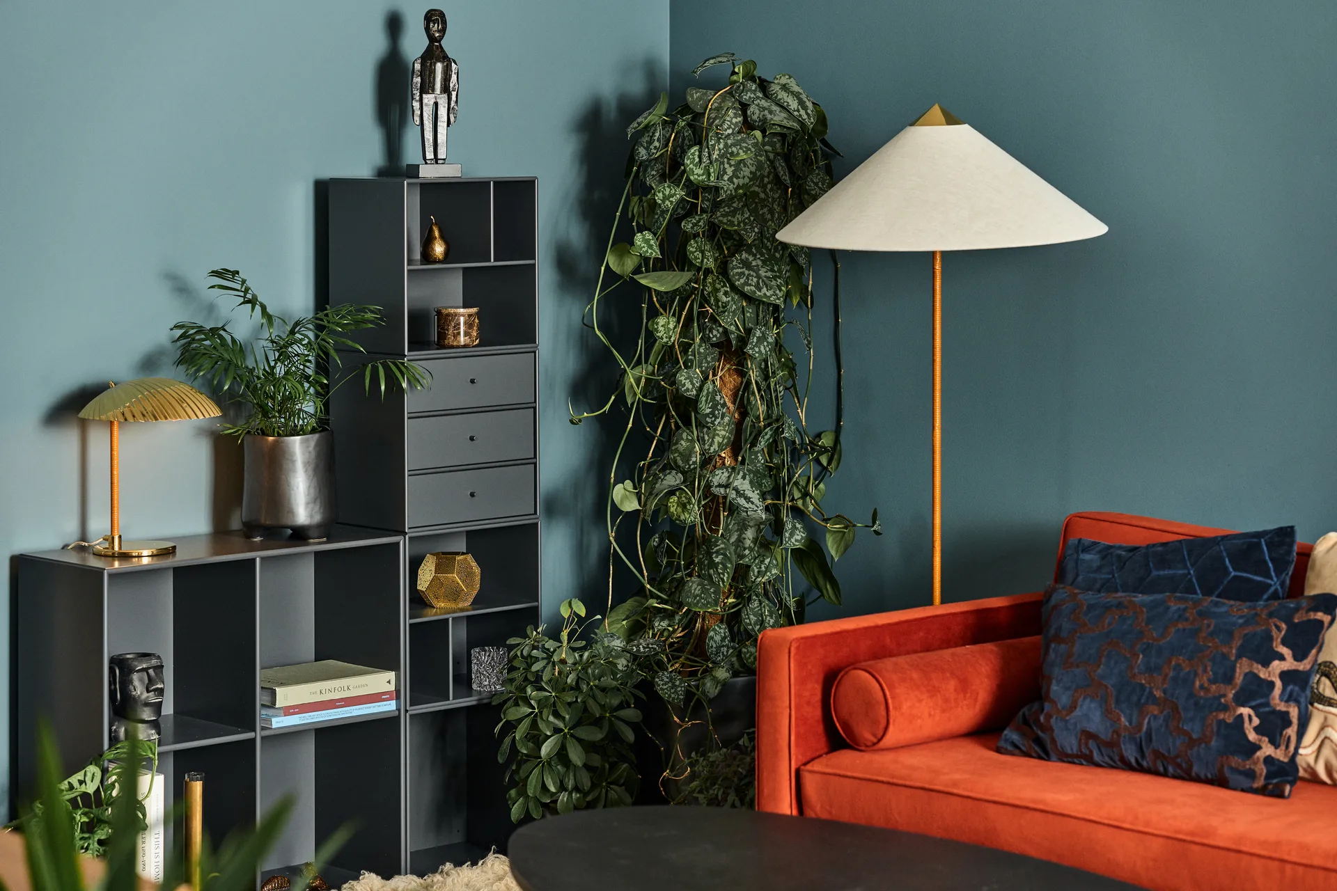 Montana Mini 1001 hylde 35x35 cm, Anthracite Montana