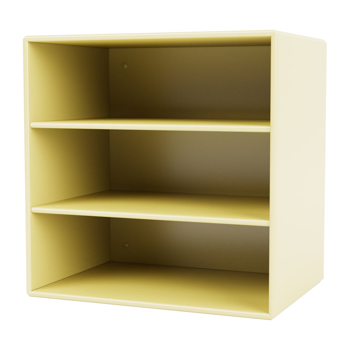 Montana Mini 1004 hylde 35x35 cm Camomile | Skandinavisk Design | Hylder & reolsystemer | Gul