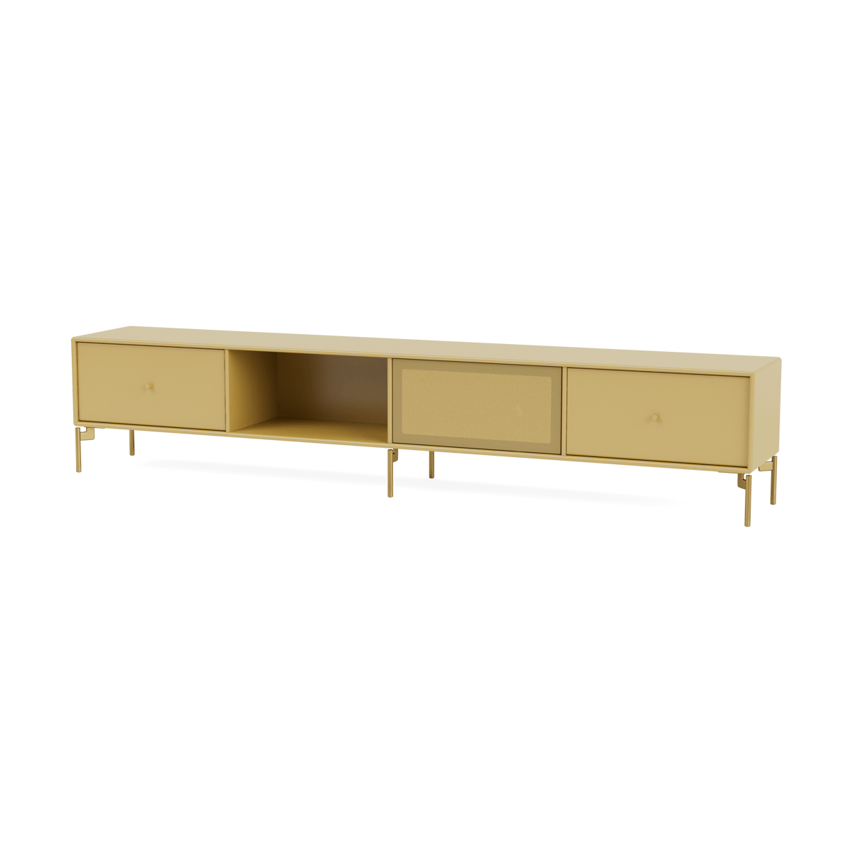 Montana OCTAVE VII TV-bord 157 Cumin-brass | Skandinavisk Design | Sideboards & skænke | Gul