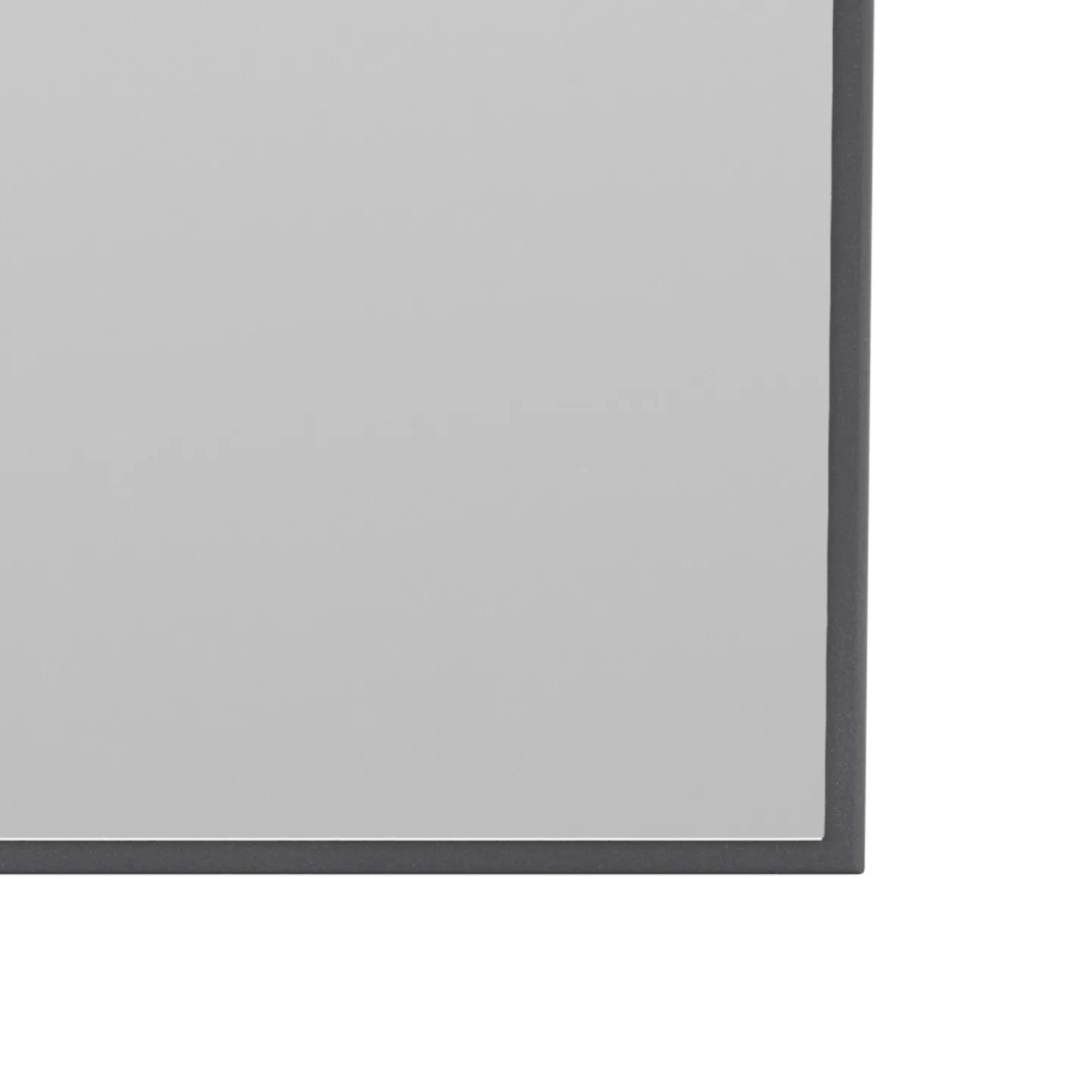 Montana rektangulært spejl 46,8x69,6 cm, Coal Montana