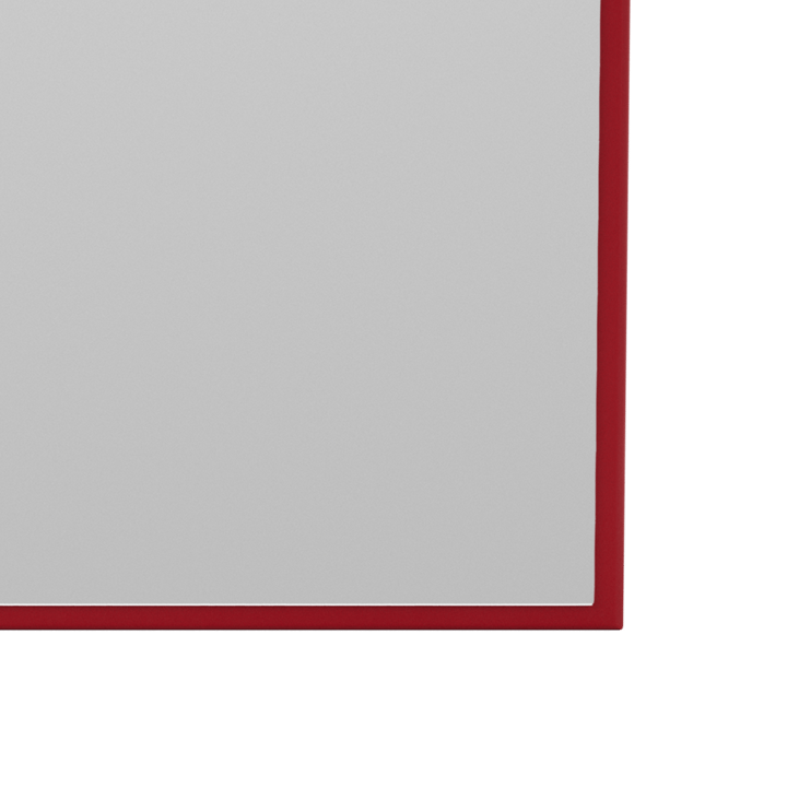 Montana rektangulært spejl 69,6x105 cm - Beetroot - Montana