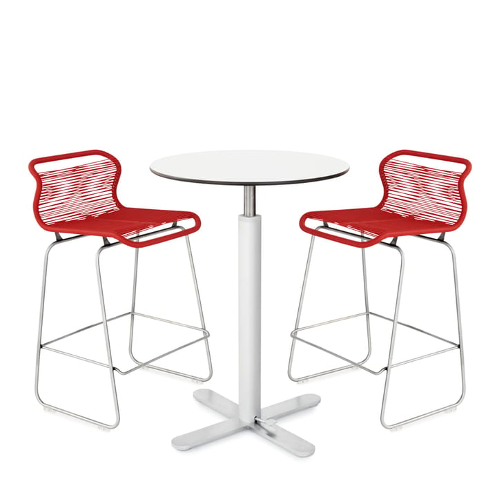 Panton One kitchen barstol, duke, rustfrit stål Montana