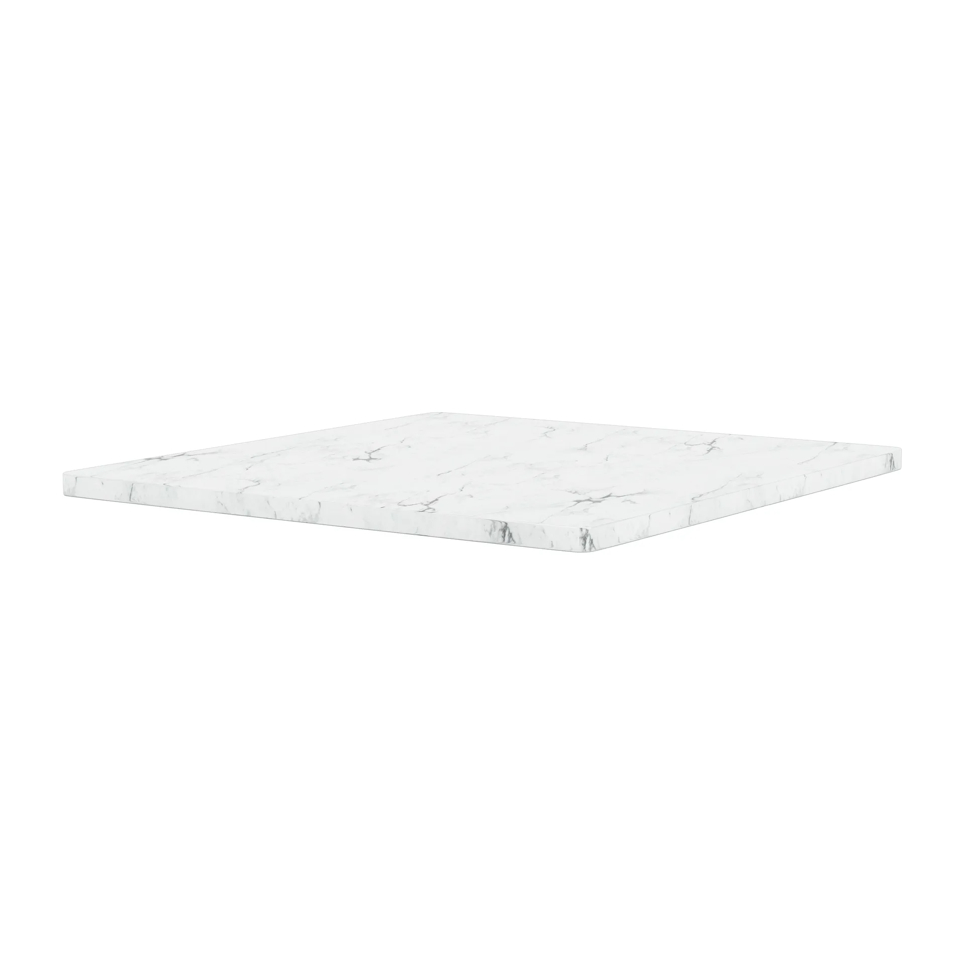Panton Wire bordplade 34,8x34,8 cm, White marble Montana