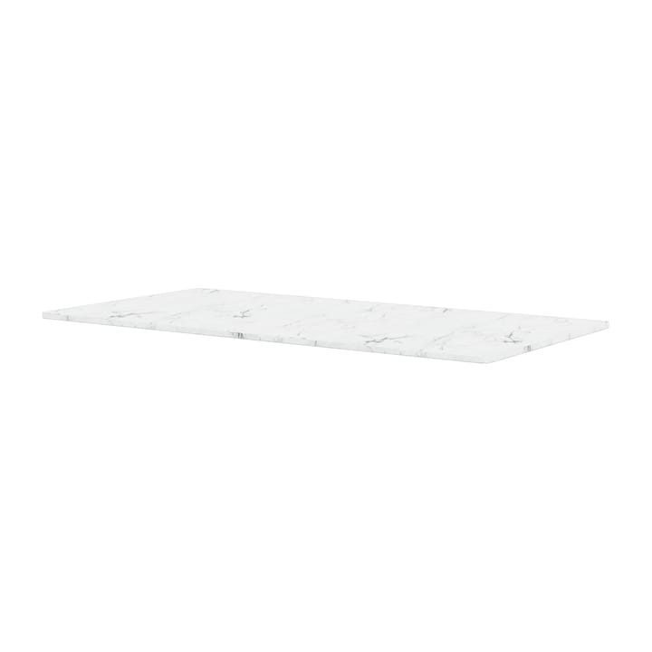 Panton Wire bordplade 34,8x70 cm - White marble - Montana