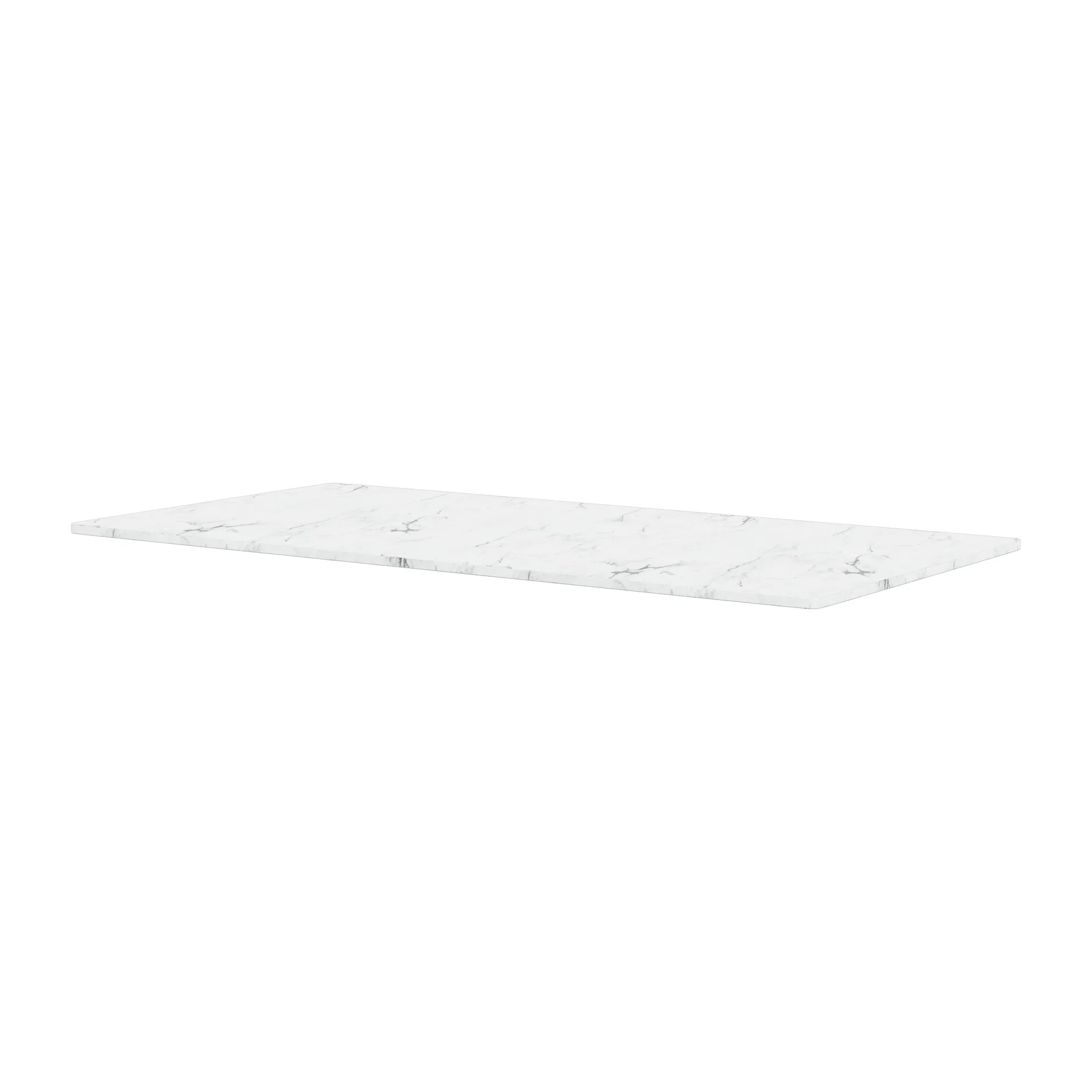Panton Wire bordplade 70,1x34,8 cm, White marble Montana
