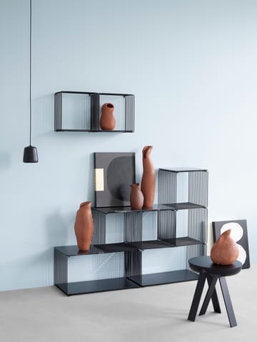 Panton Wire Extended hylde 70x34,8x34,8 cm - Black - Montana