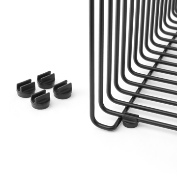 Panton Wire feet sko 4-pak - Black - Montana