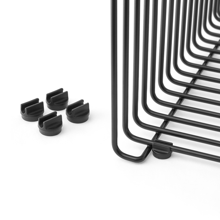 Panton Wire feet sko 4-pak, Black Montana