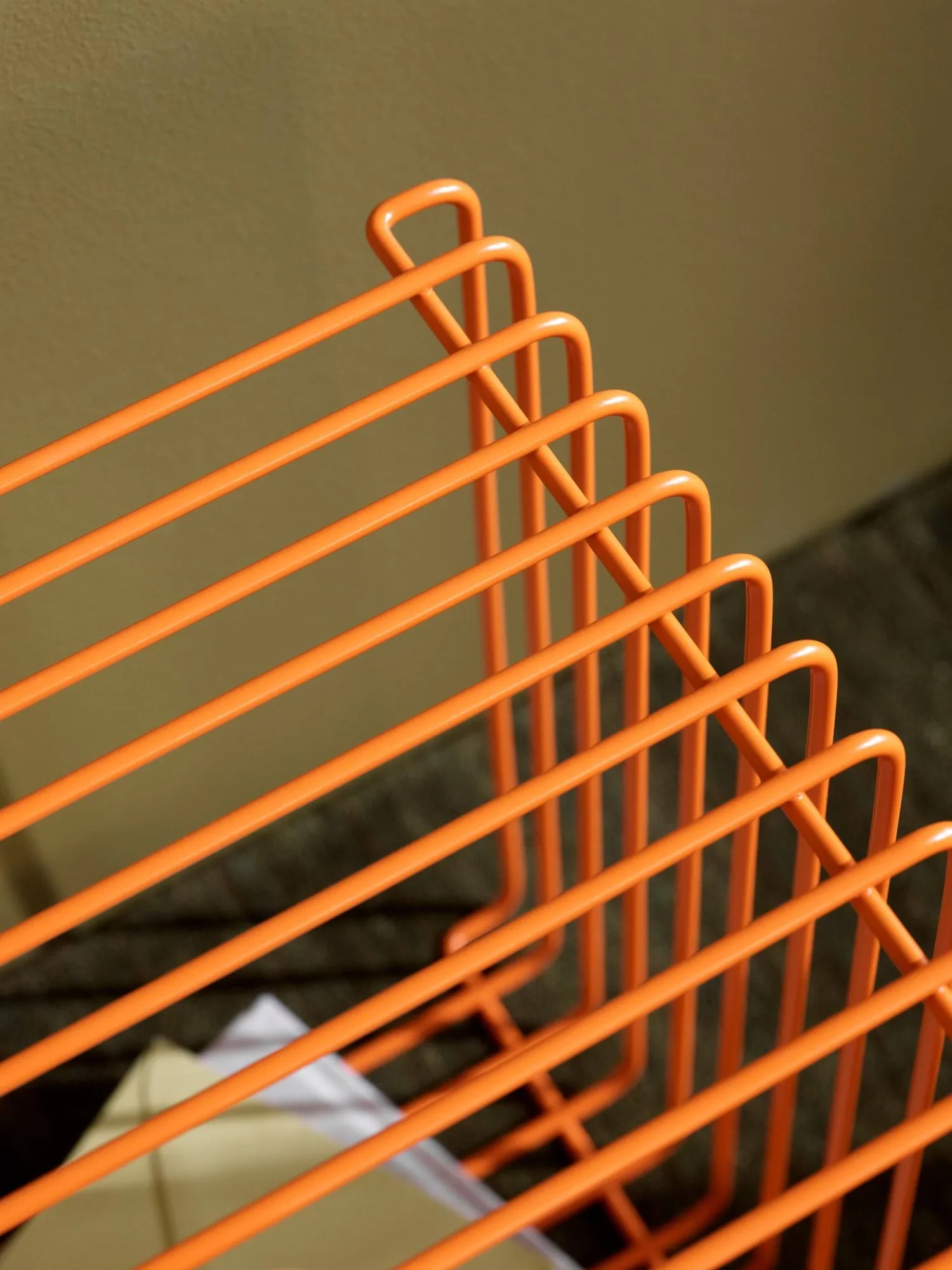 Panton Wire Single hylde 34,8x34,8x34,8 cm, Tangerine Montana