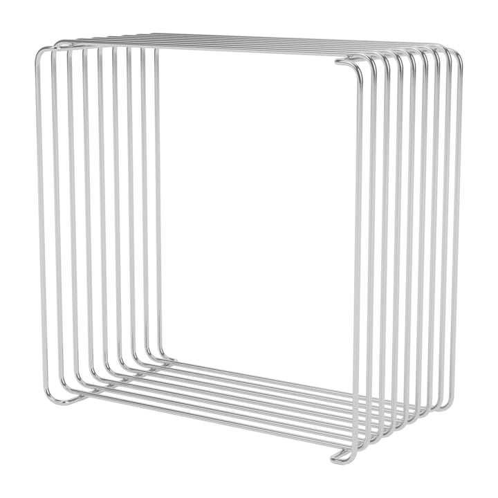 Panton Wire Single hylde grund 35x35 cm - Chrome - Montana