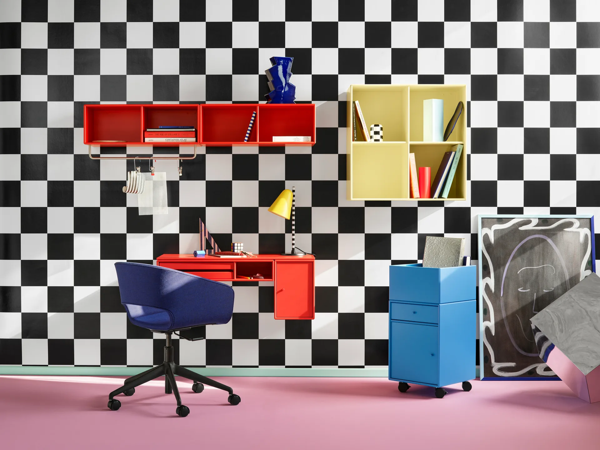 SHOW hylde 69,6x69,6 cm, sokkel 7 cm, 159-Camomile Montana