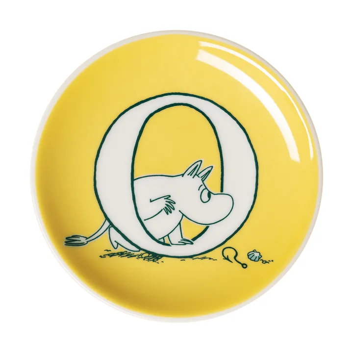 ABC Mumi minitallerken - Ø, 10,5 cm - Moomin Arabia