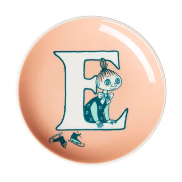 ABC Mumi minitallerken - E, 10,5 cm - Moomin Arabia