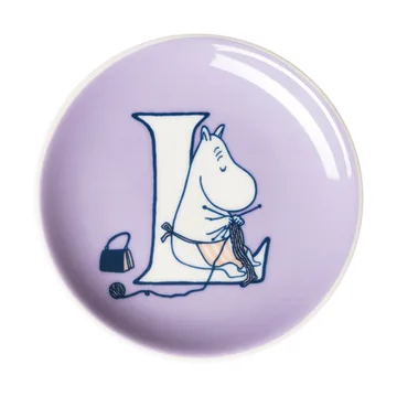 ABC Mumi minitallerken - L, 10,5 cm - Moomin Arabia