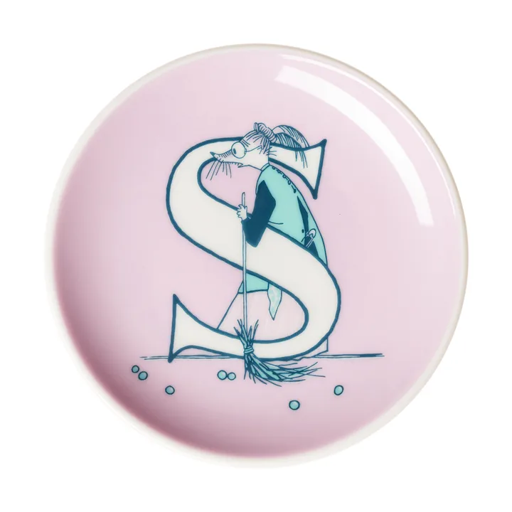ABC Mumi minitallerken - S, 10,5 cm - Moomin Arabia