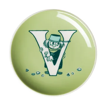 ABC Mumi minitallerken - V, 10,5 cm - Moomin Arabia