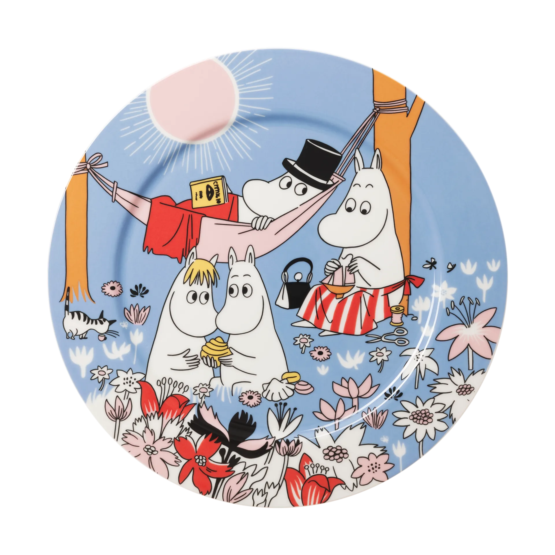 Familiehygge mumi serveringsfad, Ø30 cm Moomin Arabia