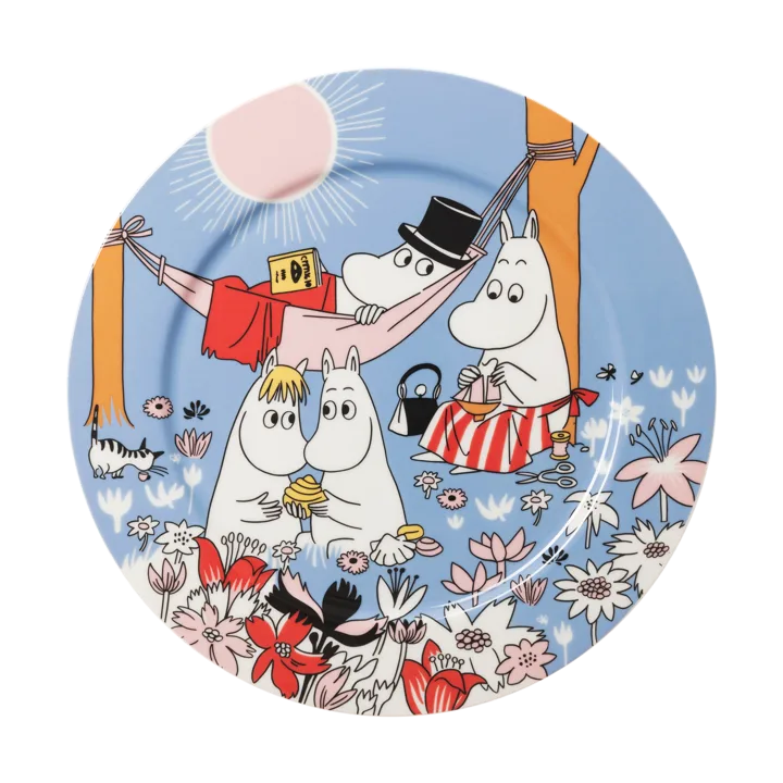 Familiehygge mumi serveringsfad - Ø30 cm - Moomin Arabia