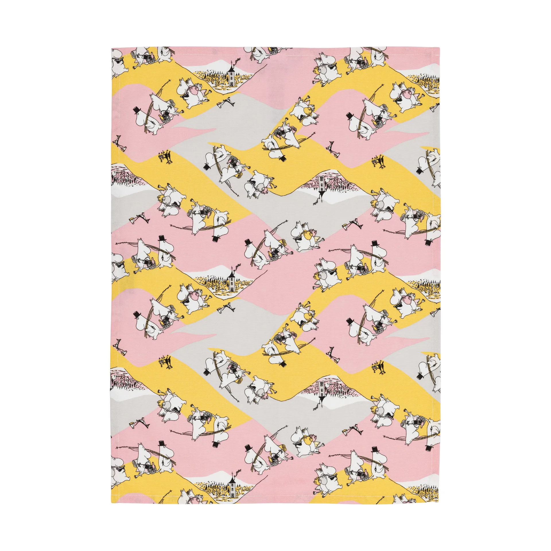 Family Time mumi viskestykke, 50x70 cm Moomin Arabia