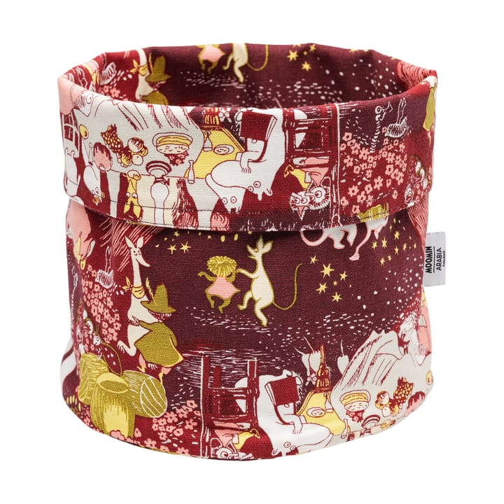 Festlige øjeblikke Mumi opbevaringskurv - Ø20x18 cm - Moomin Arabia