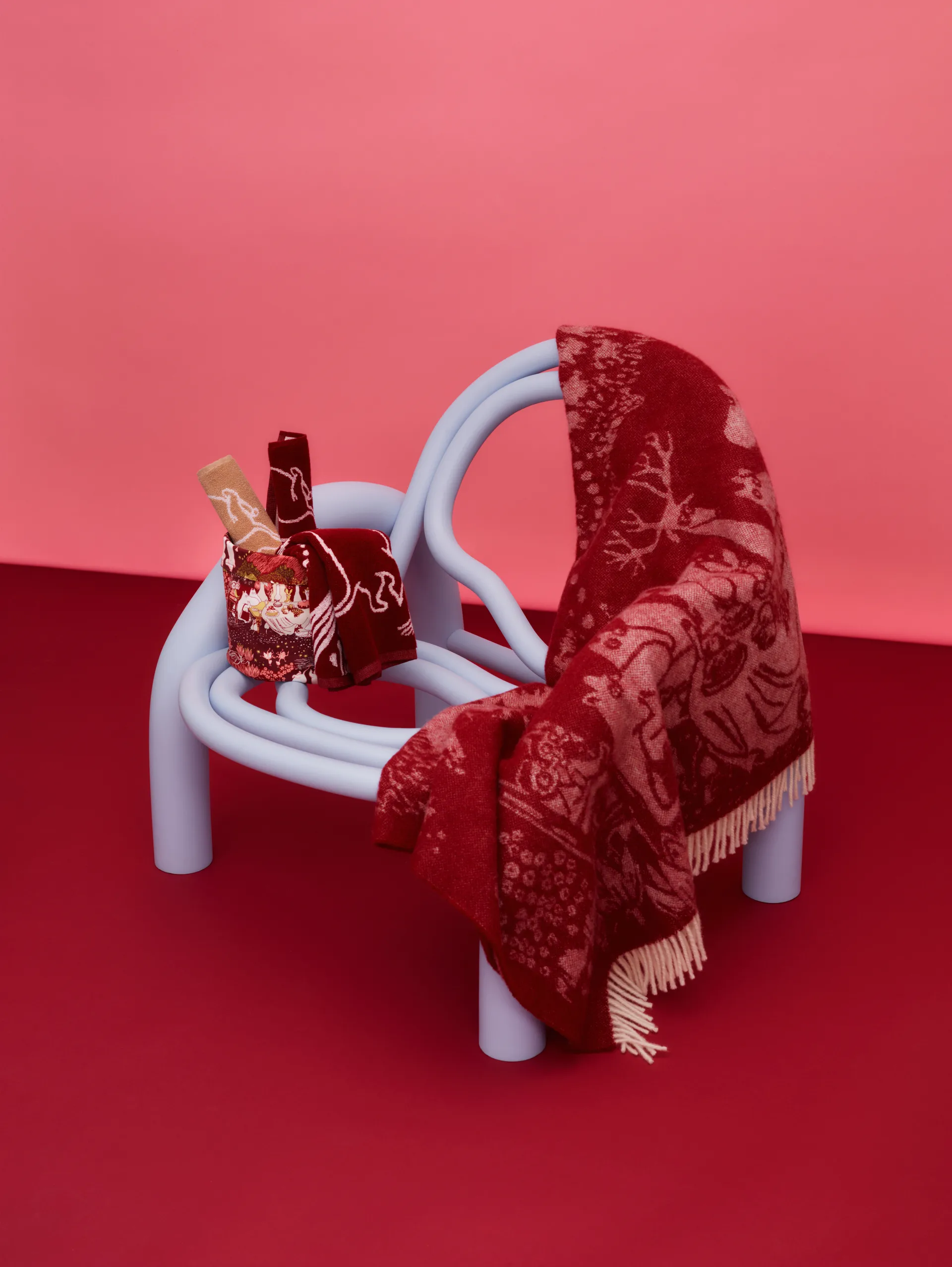 Festlige stunder mumi håndklæde, 50x70 cm Moomin Arabia